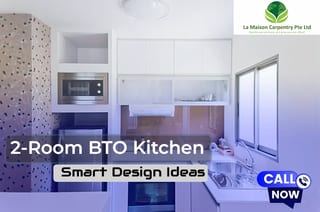 Ultimate Guide to 2 Room BTO Kitchen Design in Singapore