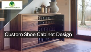 Custom Shoe Cabinet Design for Small Spaces (SG Guide)