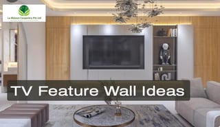 Custom TV Feature Wall Design Ideas for Living Room in 2025