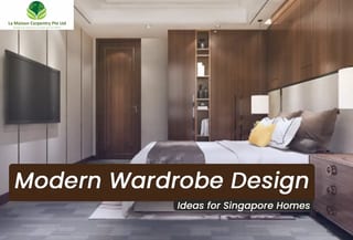 Modern Bedroom Wardrobe Design Ideas for Singapore Homes in 2025