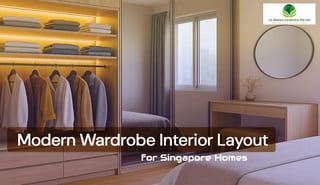 Modern Wardrobe Interior Layout Ideas for Singapore homes