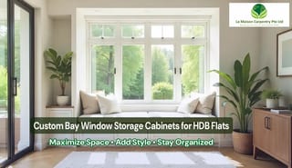 Custom Bay Window Storage Cabinets for HDB Flats