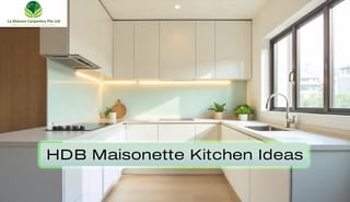 HDB Maisonette Kitchen Design Ideas for SIngapore Homes