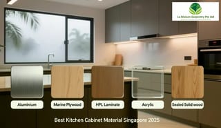 Top 5 Kitchen Cabinet Material Choices for Singapore's Climate in 2025