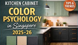 Kitchen Cabinet Color Psychology for Singapore Homes