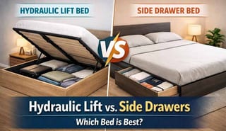 Hydraulic Lift vs Side Drawers: Best Storage Bed SG