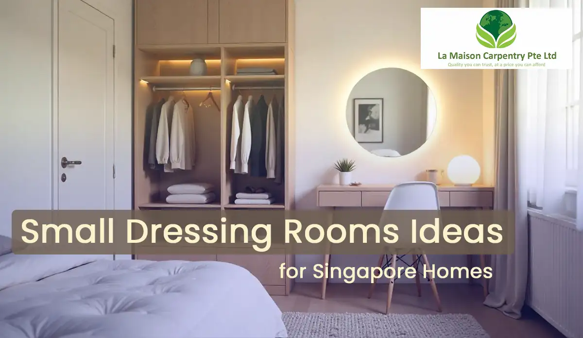 budget friendly Small Dressing Room Ideas for Singapore Homes
