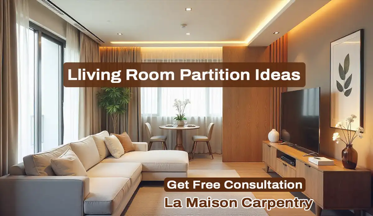Modern Partition Design Ideas for Living Room in Singapore