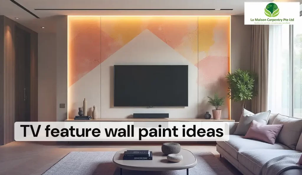TV Feature Wall Paint Ideas: Stylish Patterns, Textures & Murals for Modern Living Rooms