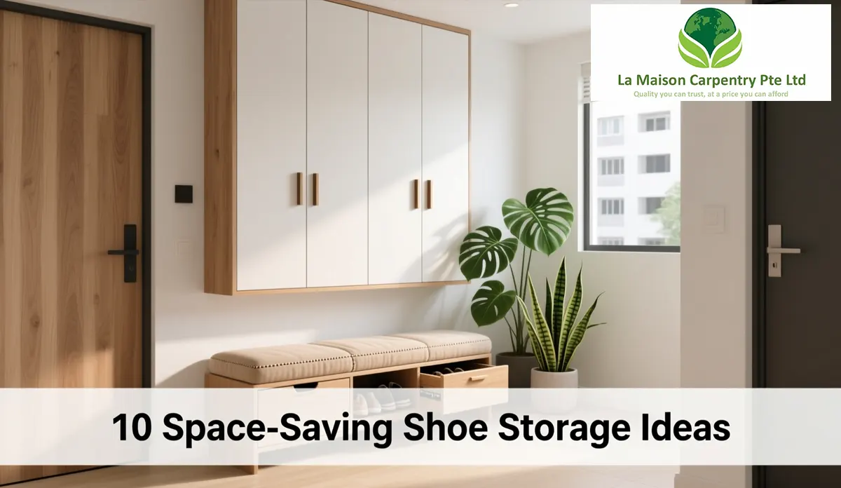 10 Space-Saving Shoe Storage Ideas for Small Homes