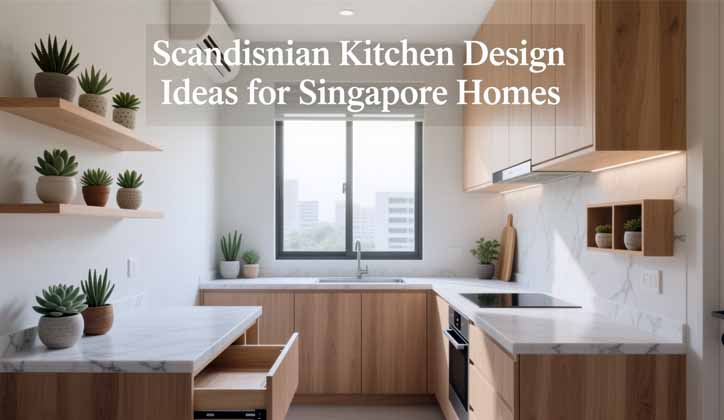Scandinavian Kitchen Design Ideas for Singapore Homes | La Maison Carpentry