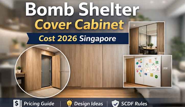 Bomb Shelter Cover Cabinet Cost Singapore 2026