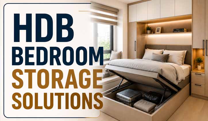 HDB Bedroom Storage Solutions Singapore