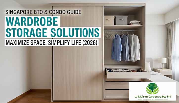 Wardrobe Storage Solutions Singapore (2026 Guide for Small Homes & HDB)