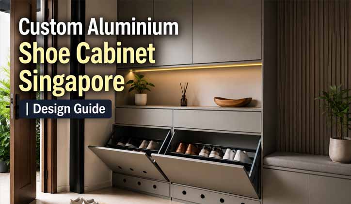 Custom Aluminium Shoe Cabinets Singapore | Design Guide