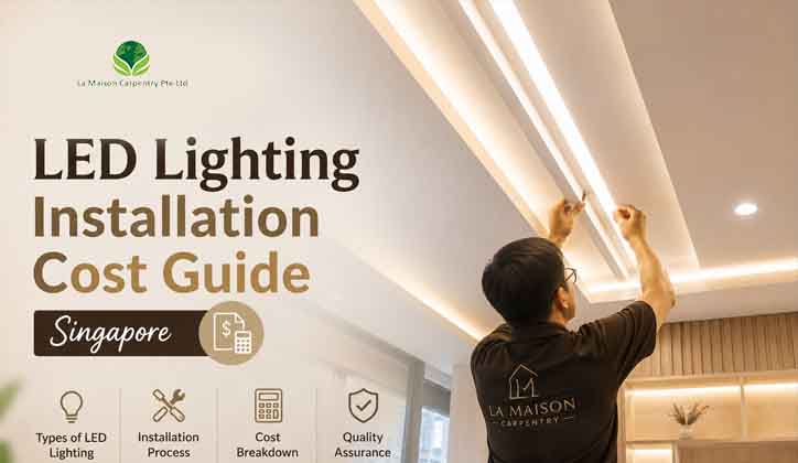 LED Lighting Installation Cost Singapore